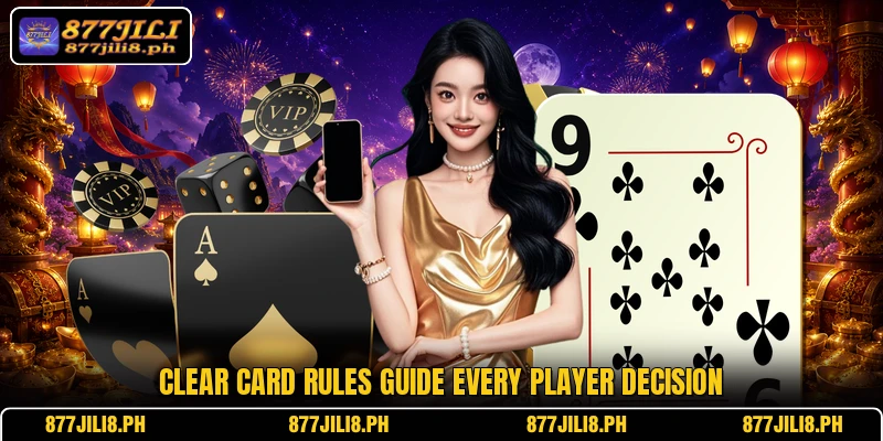 Clear card rules guide every player decision