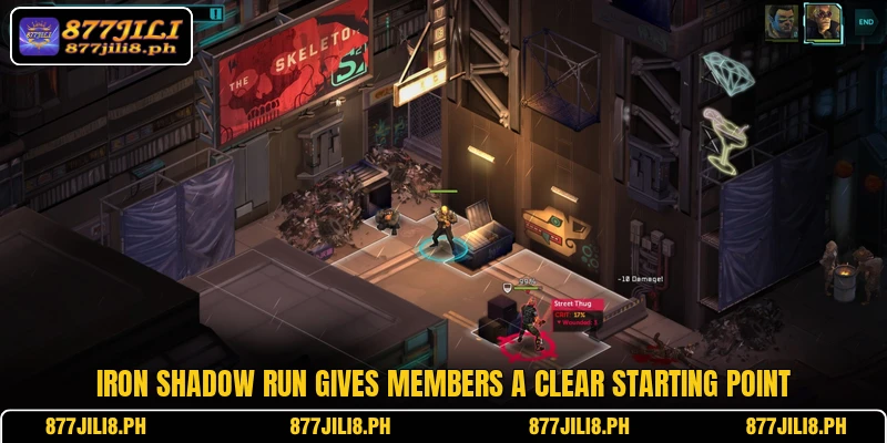 Iron Shadow Run gives members a clear starting point