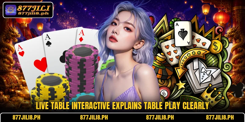 Live Table Interactive explains table play clearly