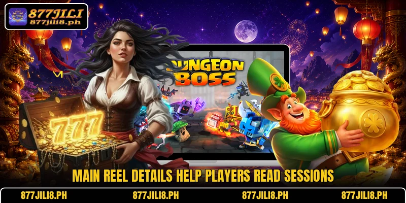 Main reel details help players read sessions