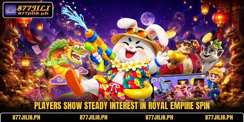 Players show steady interest in Royal Empire Spin